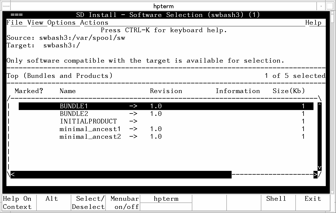 The Terminal User Interface (TUI)