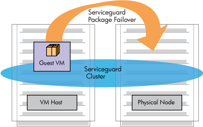 Guest Application Failover to an HP Integrity Server