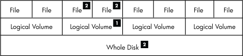 Sub-LUN Storage Allocation Example